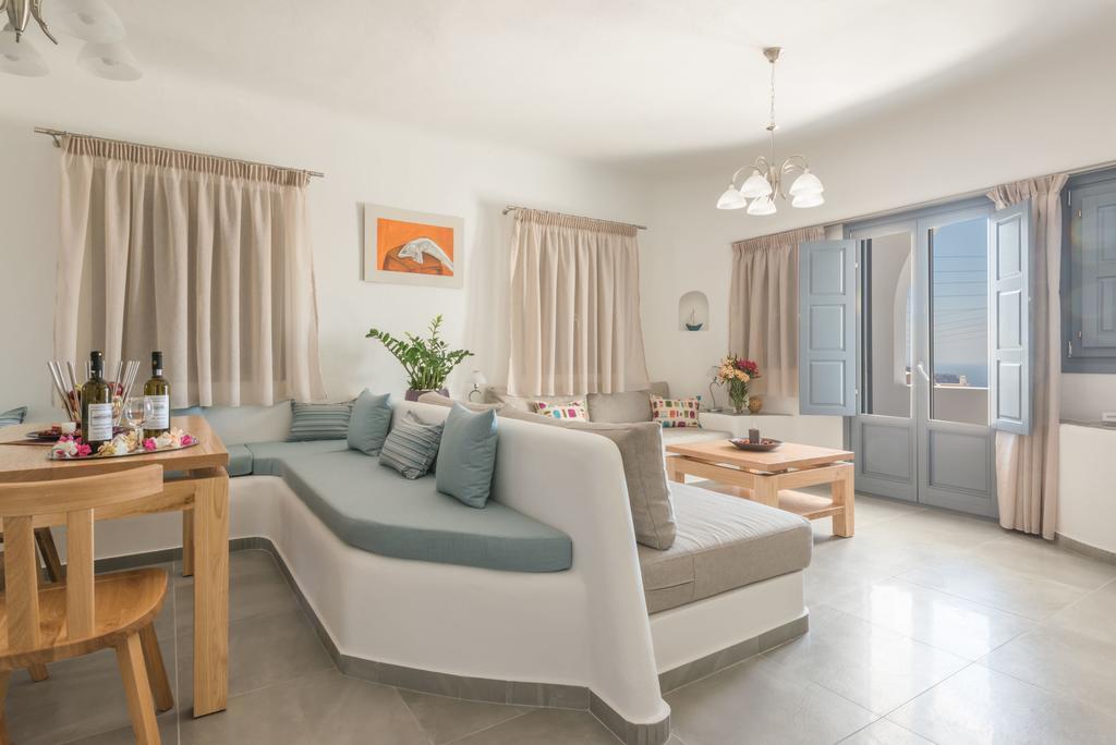 Aspronisi Luxury With Caldera View * Megalochori (Santorini)