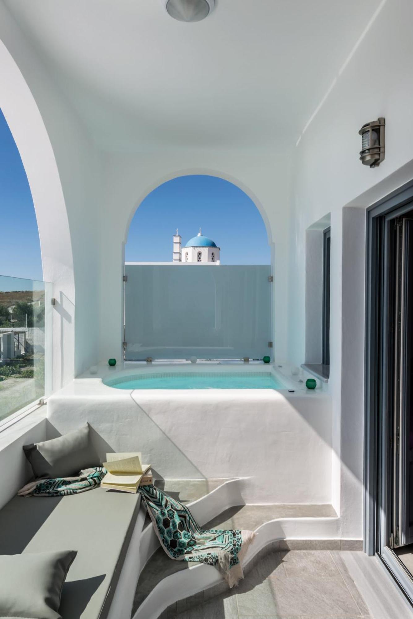 Villa Aspronisi Luxury With Caldera View Megalochori (Santorini)
